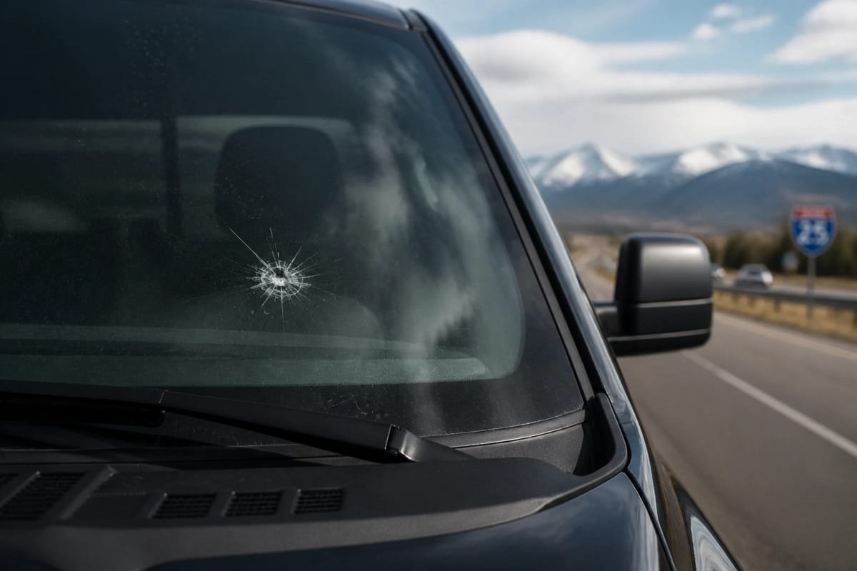 7 Mistakes You’re Making with Windshield Rock Chip Repair (and How to Save Your Glass on I-25)